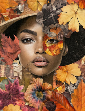 Collage Soup Sweater Weather – eBook | 80 Pages of Cozy Autumn Collage Papers with Quirky Characters