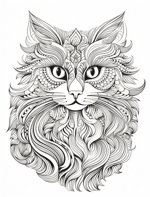 Collage Soup The Art of Cat – A Whimsical Coloring & Mixed Media Book