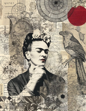 Collage Soup The Collagist’s Way | eBook | Fancy collage papers, scrollwork textures, artistic journaling pages