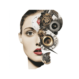 Collage Soup The Three Dunces – Chunky 300 lb Paper Bites for Junk Journals & Mixed Media (24 pcs)