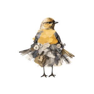 Collage Soup The Three Dunces – Chunky 300 lb Paper Bites for Junk Journals & Mixed Media (24 pcs)