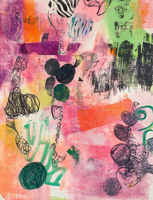 Collage Soup The Unruly Ones | Paperback | Expressive doll collage papers & textured mixed media backgrounds