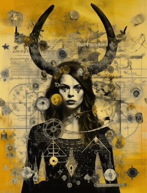 Collage Soup To The Moon & Back – A 75-Page Astrology-Themed Collage eBook