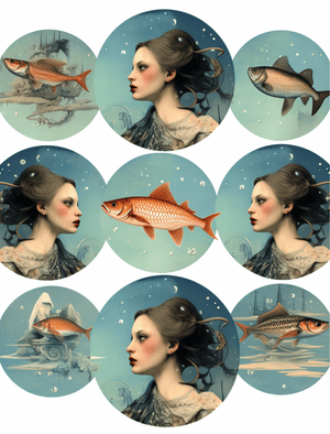 Collage Soup To The Moon & Back – A 75-Page Astrology-Themed Collage eBook