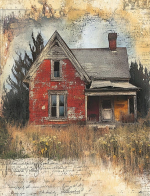 Collage Soup Trace Elements – Paperback | 80+ Pages of Decayed Architecture & Textures for Collage & Journals