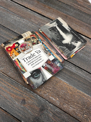 Collage Soup Trade Ya – 31-Day ATC Deck | Daily Affirmations & Artist Trading Card Prompts for Creative Journaling