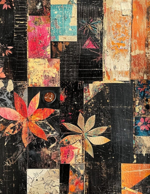 Collage Soup Unholiday Holidays (EBook) — Dark Holiday Collage Papers