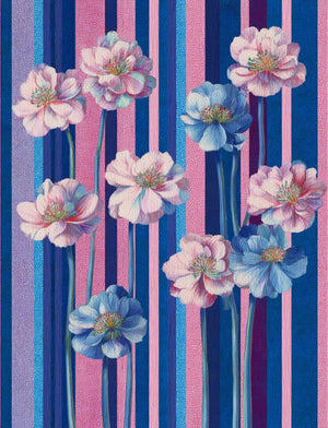 Collage Soup Up To Snow Good | eBook | Pink & blue winter collage pages for journals