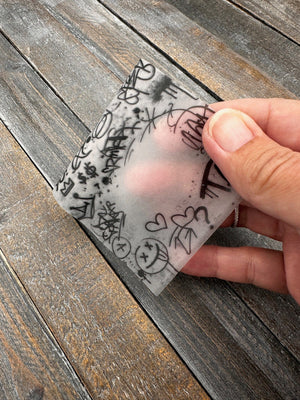 Collage Soup Vellum Mailroom Trio | Sticky Note Bundle