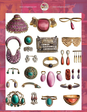 Collage Soup Vintage Photos & Dress-Up Kit (eBook) FREE Printable Collage Sheets – 4 Pages FREE Special Edition