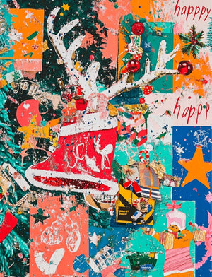 Collage Soup You Sleigh Me - 72 Christmas card sized collage images eBook