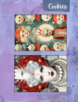 Collage Soup You Sleigh Me - 72 Christmas card sized collage images eBook