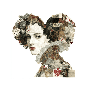 Collage Soup Alice’s Adventures in Wonderland Digi-Bites | Digital Download | Digital Die Cuts for Collage, Journaling, Mixed Media