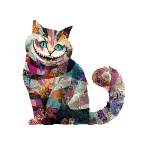 Collage Soup Alice's Adventures in Wonderland Paper Bites | Die Cuts | Premium Pieces for Collage, Journaling, Mixed Media