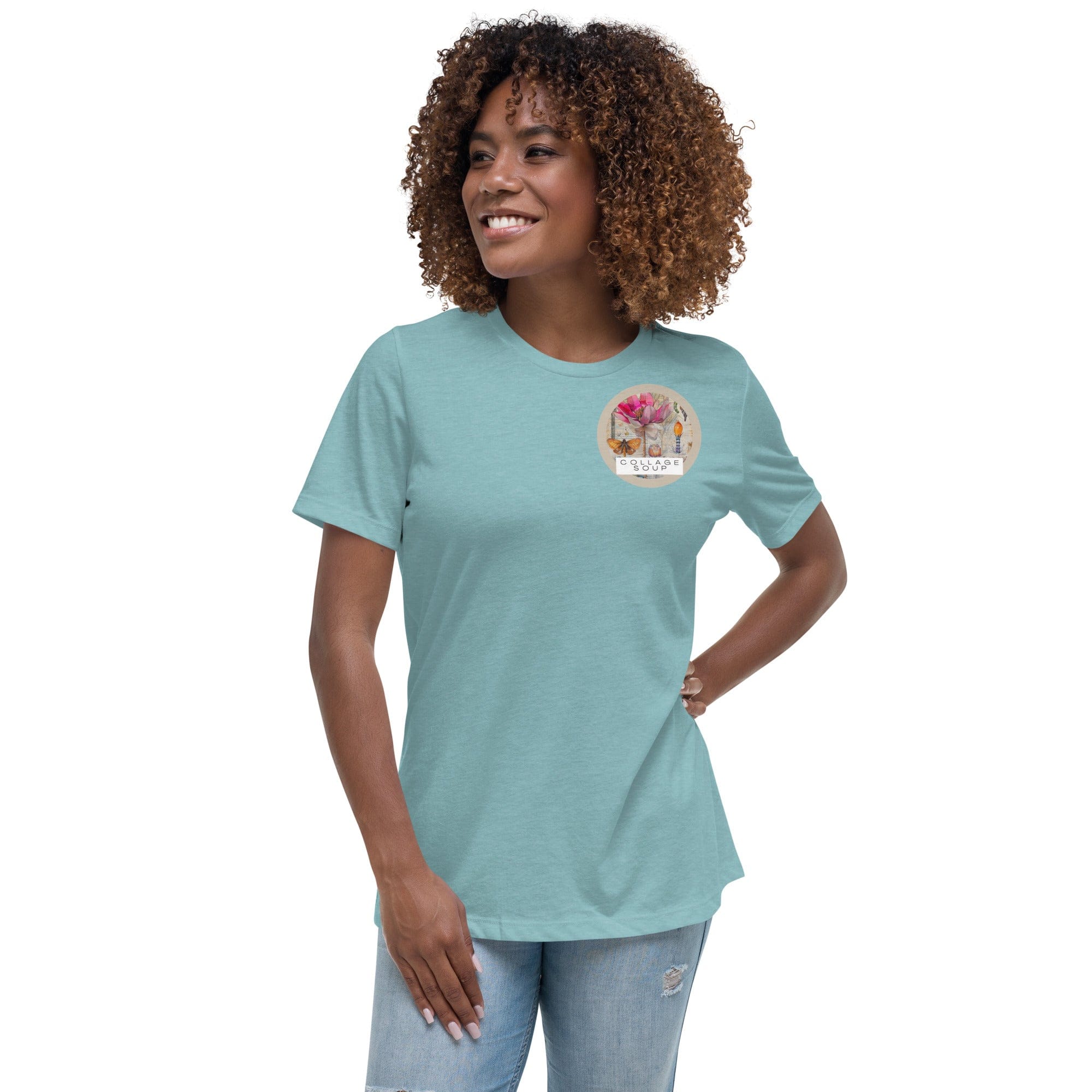 Collage Soup Artist Maker Women's Relaxed T-Shirt