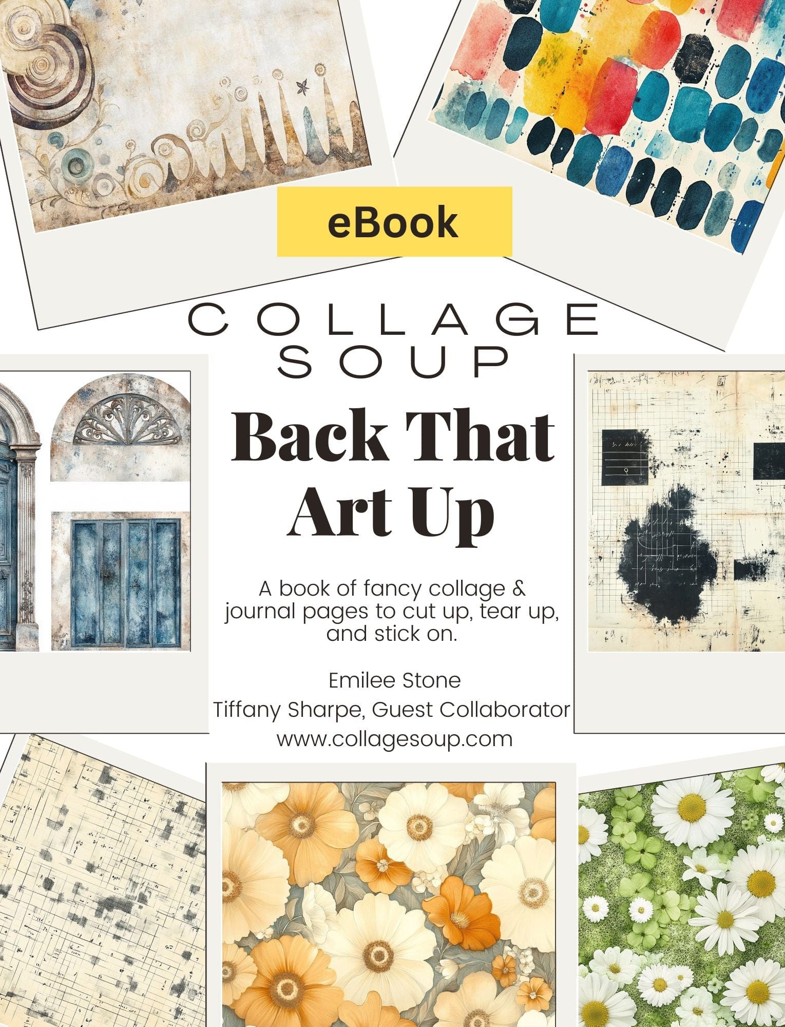 Collage Soup Back That Art Up (eBook) for Collage & Journaling