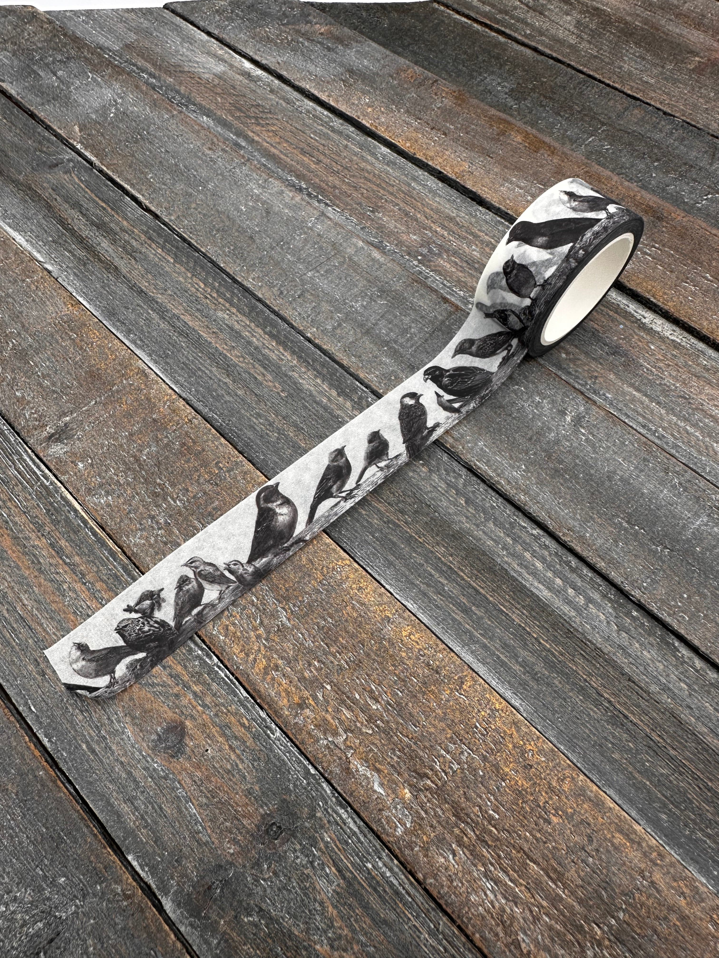 Collage Soup Birds on a Limb Washi Tape | Decorative Tape | Vintage Bird Illustration