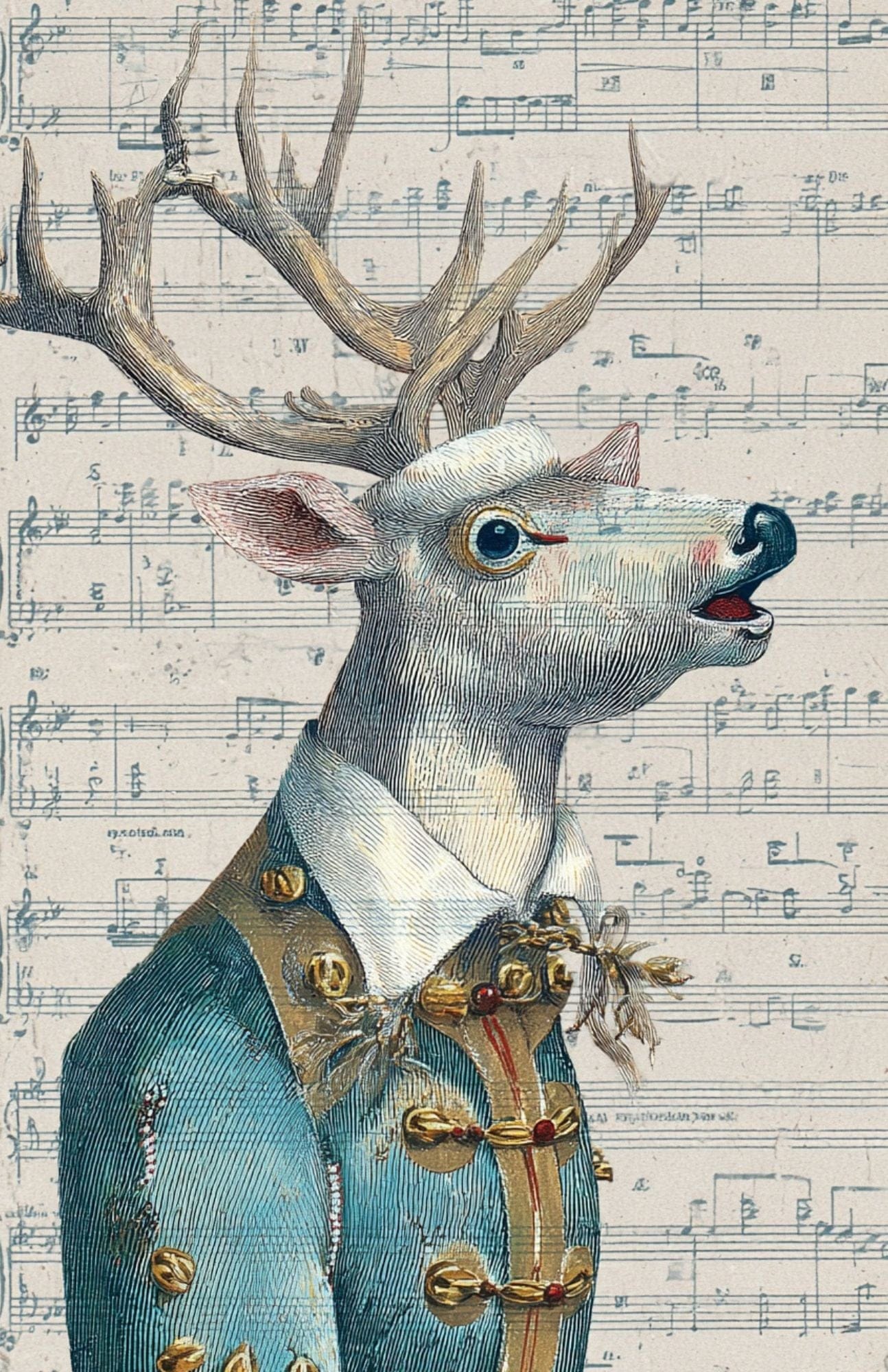 Collage Soup Bougie Holiday Vellum Pack | 25 Luxe Designs × 2 | 5x7 Premium Translucent Paper