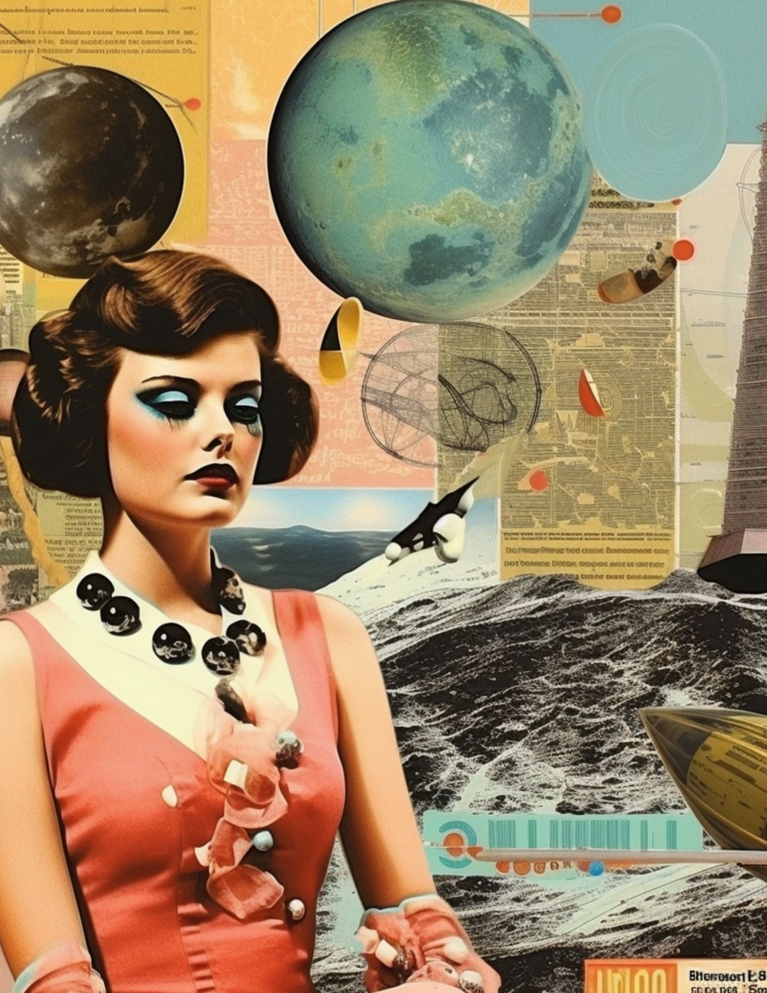 Collage Soup Chronological Disorder | eBook | Surreal time-bending collage papers across eras