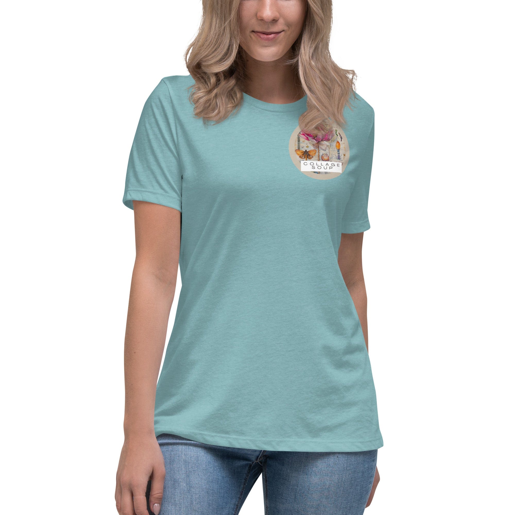 Collage Soup Creative Club Women's Relaxed T-Shirt