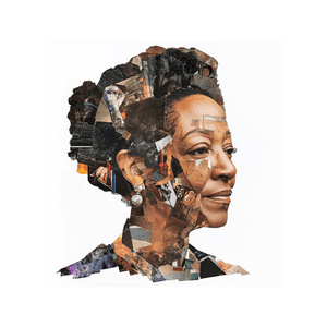 Collage Soup Creative Heroine Digi-Bites | Digital Download | Digital Die Cuts for Collage, Journaling, Mixed Media