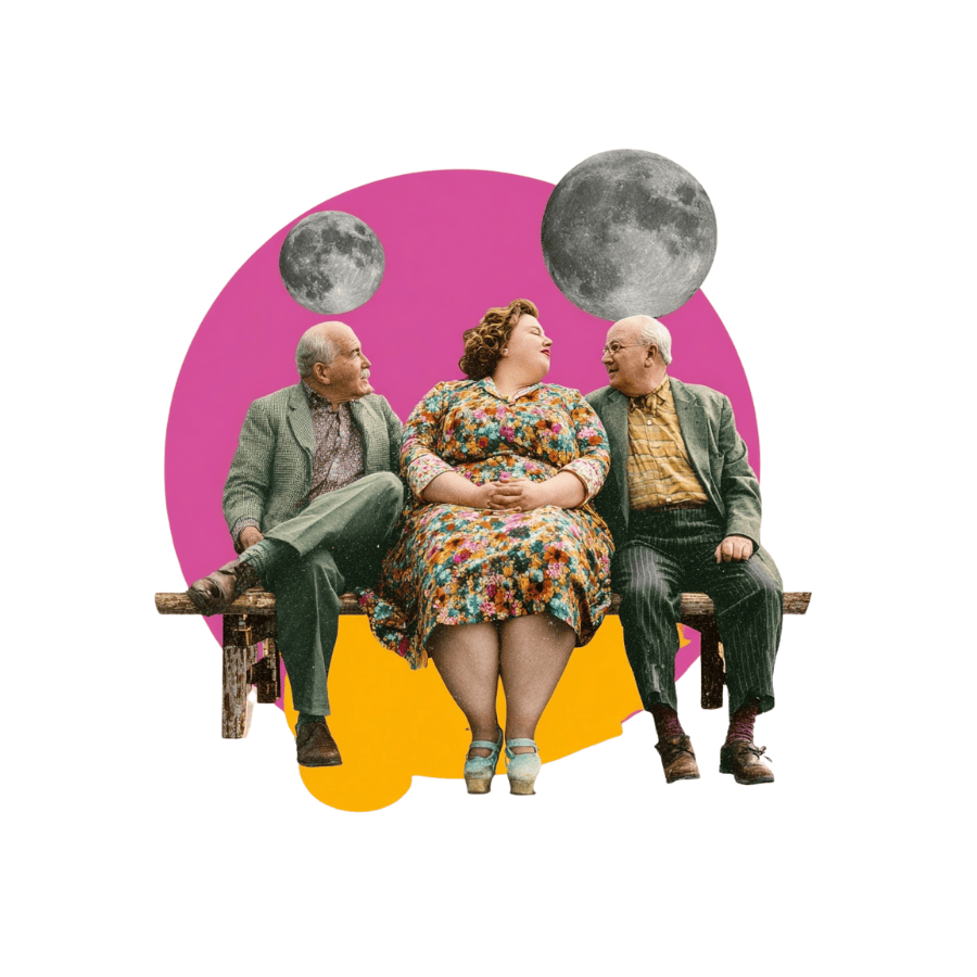 Collage Soup Creative Heroine II Friends Paper Bites | Die Cuts | Premium Pieces for Collage, Journaling, Mixed Media