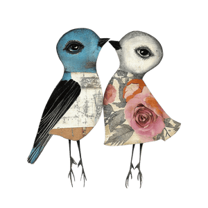 Collage Soup Curious Companions Edition | Paper Bites | Story-rich paper companions for ATCs, tags & mixed media