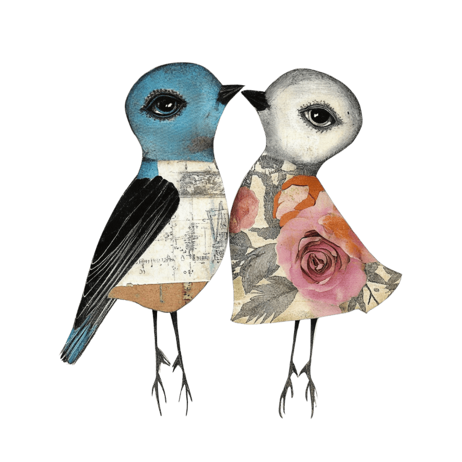 Collage Soup Curious Companions Edition | Paper Bites | Story-rich paper companions for ATCs, tags & mixed media