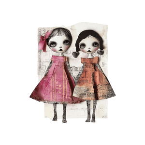 Collage Soup Curious Companions Edition | Paper Bites | Story-rich paper companions for ATCs, tags & mixed media