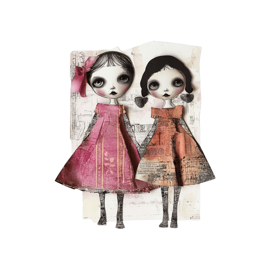 Collage Soup Curious Companions Edition | Paper Bites | Story-rich paper companions for ATCs, tags & mixed media