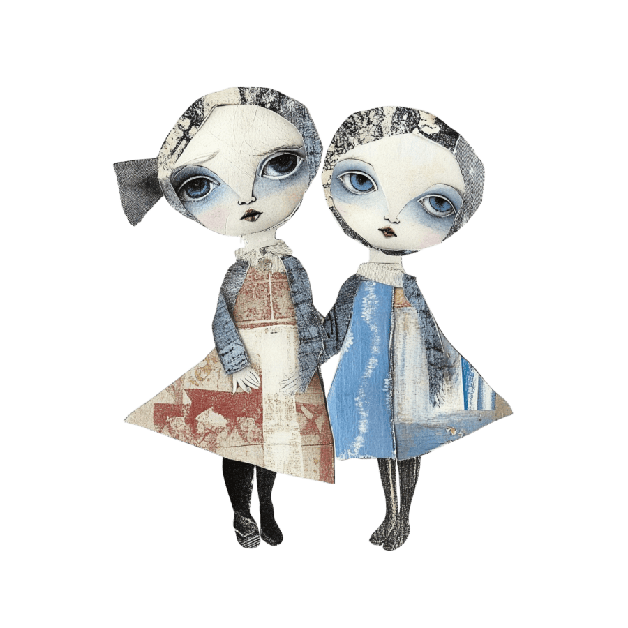 Collage Soup Curious Companions Edition | Paper Bites | Story-rich paper companions for ATCs, tags & mixed media