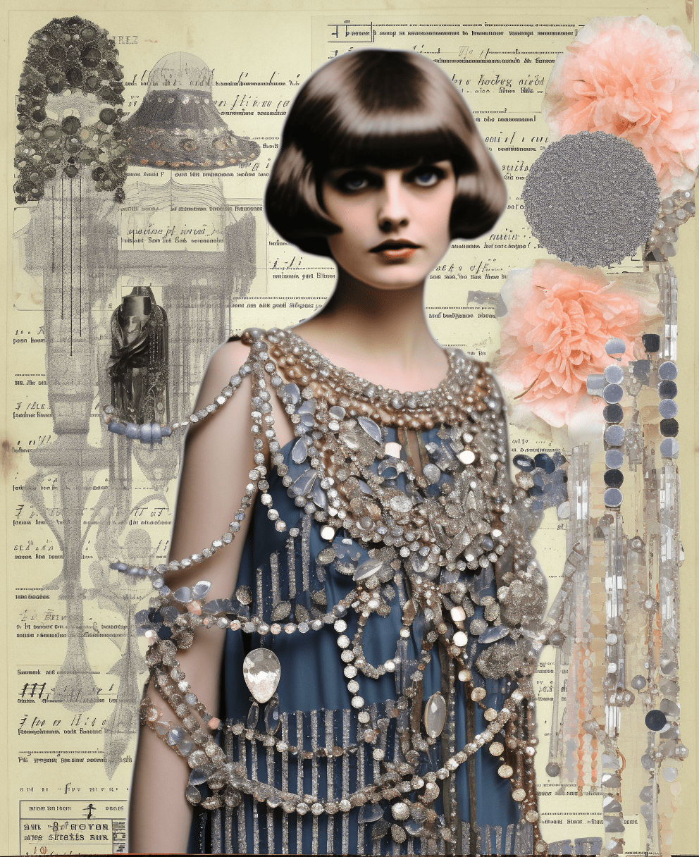 Dapper Flapper (eBook) Chic 1920s Collage Art for Creative Projects 60 ...