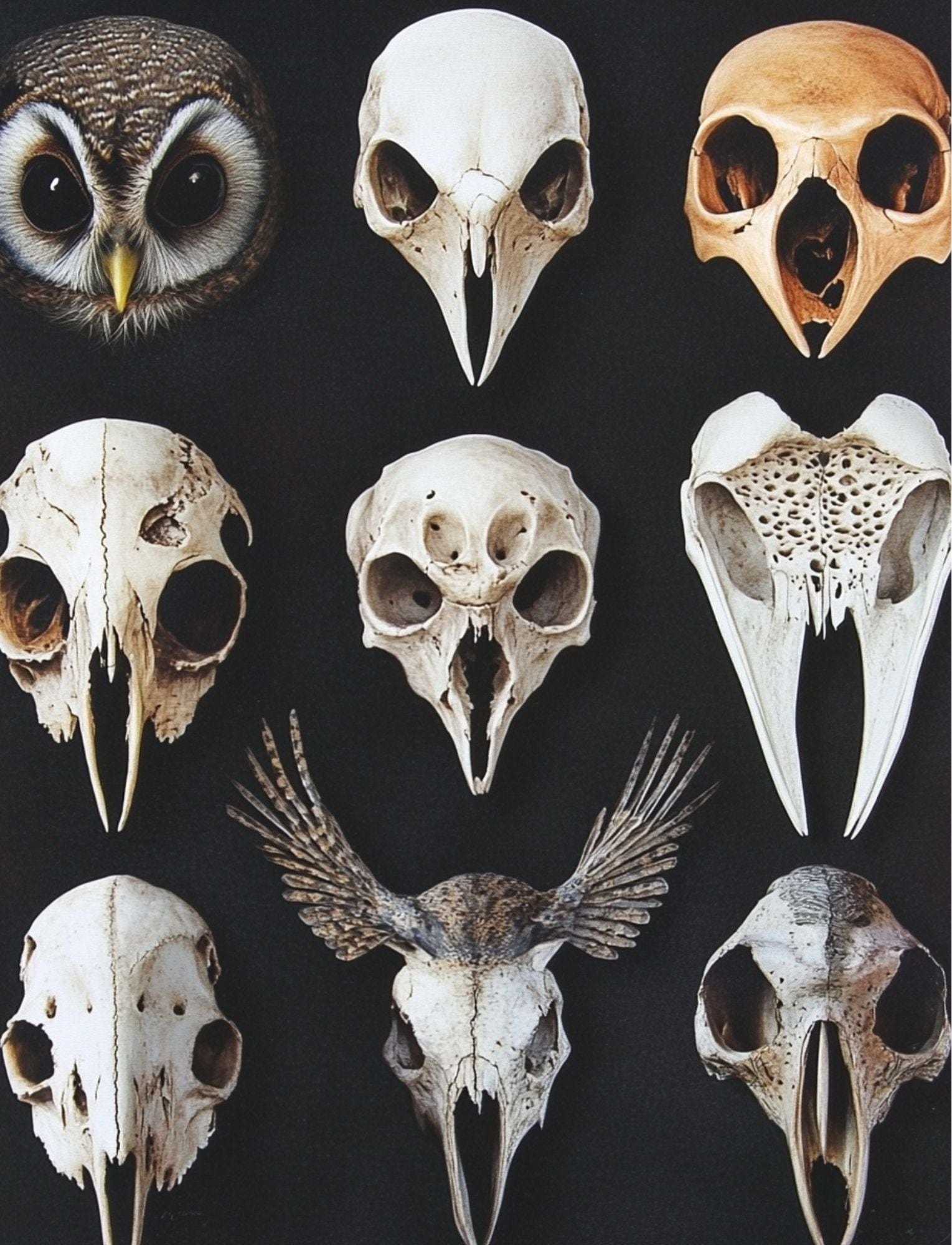 Collage Soup Don’t Lose Your Head (Paperback) A 90-page collage book of skulls, antlers, and anatomical curiosities