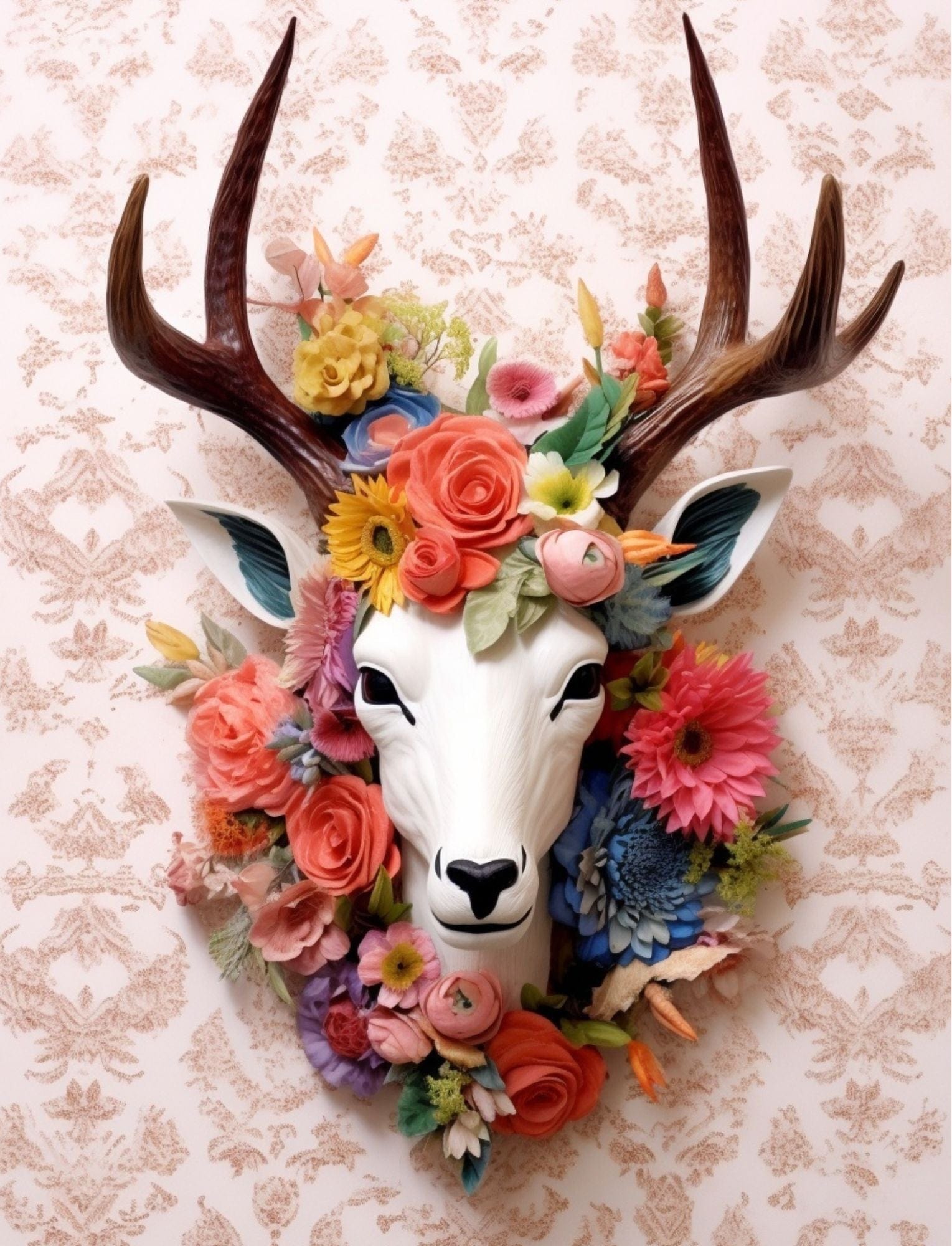 Collage Soup Don’t Lose Your Head (Paperback) A 90-page collage book of skulls, antlers, and anatomical curiosities