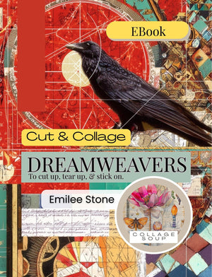 Collage Soup Dreamweavers (eBook) Printable Metaphysical Imagery for Art Journals & Oracle Projects – 101 Pages