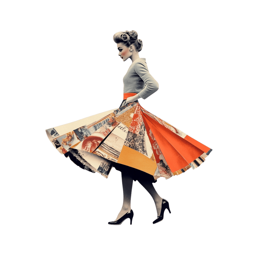 Collage Soup Fashionably Fragmented – Digi-Bites