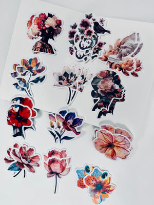 Collage Soup Floral 101: A Botanical Paper Bites Collection