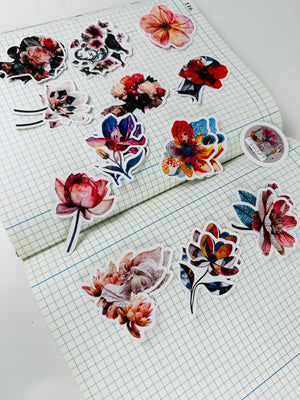 Collage Soup Floral 101: A Botanical Paper Bites Collection