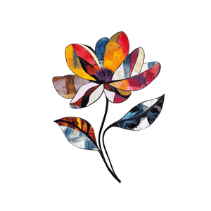 Collage Soup Floral 101 Digi-Bites | Digital Download | Digital Die Cuts for Collage, Journaling, Mixed Media