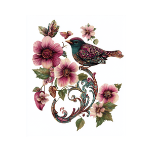 Collage Soup Floral 101 Digi-Bites | Digital Download | Digital Die Cuts for Collage, Journaling, Mixed Media