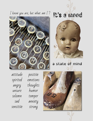 Collage Soup Found It! – eBook | 84 Pages of Vintage Collage Papers with Photography by Tina Schiefer