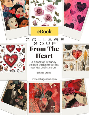 Collage Soup From The Heart - Valentine eBook