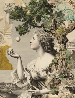 Collage Soup Goddess, Please (Paperback) – Mythic Femininity & Seashell Aesthetic Collage Pages