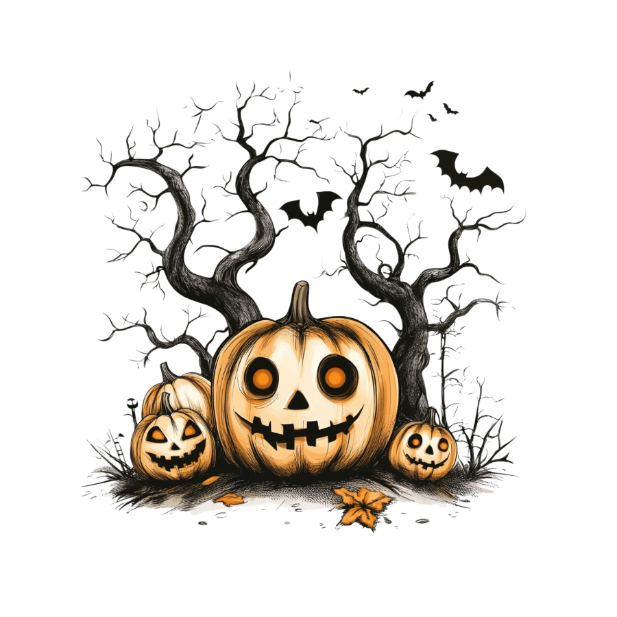 Collage Soup Halloween Paper Bites – 24 Piece Die-Cut Set | Witches, Ghosts & Spooky Icons for Crafts & Journals