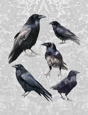 Collage Soup Hexy & I Know It (eBook) Gothic Halloween Collage Pages – 90+ Digital Designs