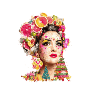 Collage Soup Ho, Ho, What?! – 24 Holiday Die Cuts | 12 Designs of Whimsical Collage Christmas Characters