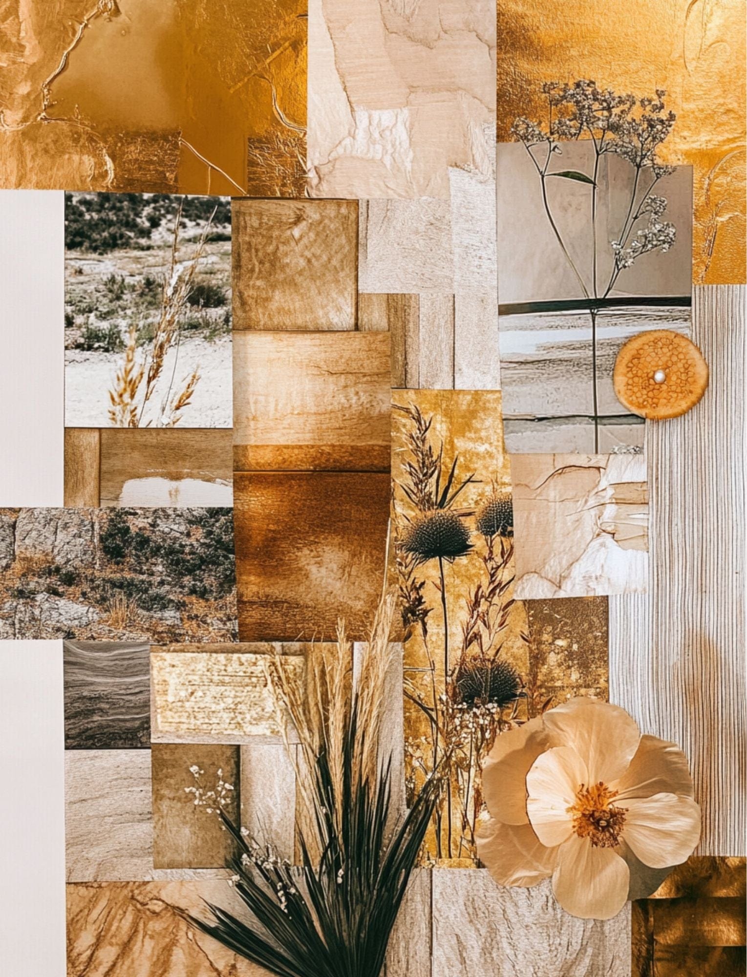 reidan_collage　0717★★★0805 Japanese Collage Digital Papers: Vintage Asian Backgrounds