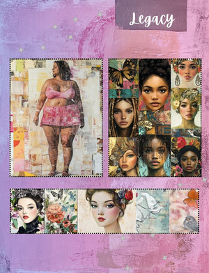 Collage Soup Journal Girly - Inspired, Motivational - New Year, New You Collage eBook