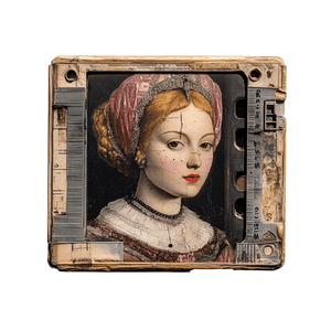 Collage Soup Ladies in Waiting Digi-Bites | Digital Download | Digital Die Cuts for Collage, Journaling, Mixed Media