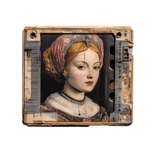 Collage Soup Ladies in Waiting – Paper Bites | Renaissance-Inspired Die Cuts for Journals, Collage & Mixed Media